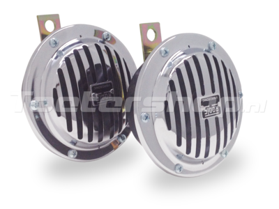 Vehicle Electrical Accessories > Vehicle Horns - 12V Hupe (Horn) - Chrom -  Auto Electric Supplies Website